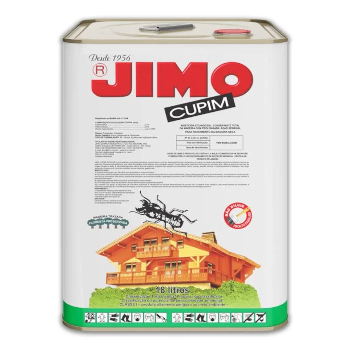 Jimo Cupim Incolor 18l