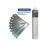 Lâmina para Estilete 10 Peças Tramontina