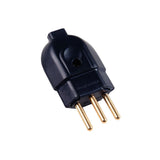 Plugue Macho 2P+T 10A 250V Preto Tramontina