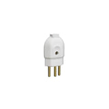 Plugue Macho 2P+T 20A 250V Branco Tramontina