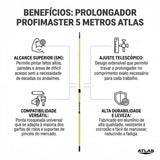 Prolongador Profimaster 5 Metros Atlas