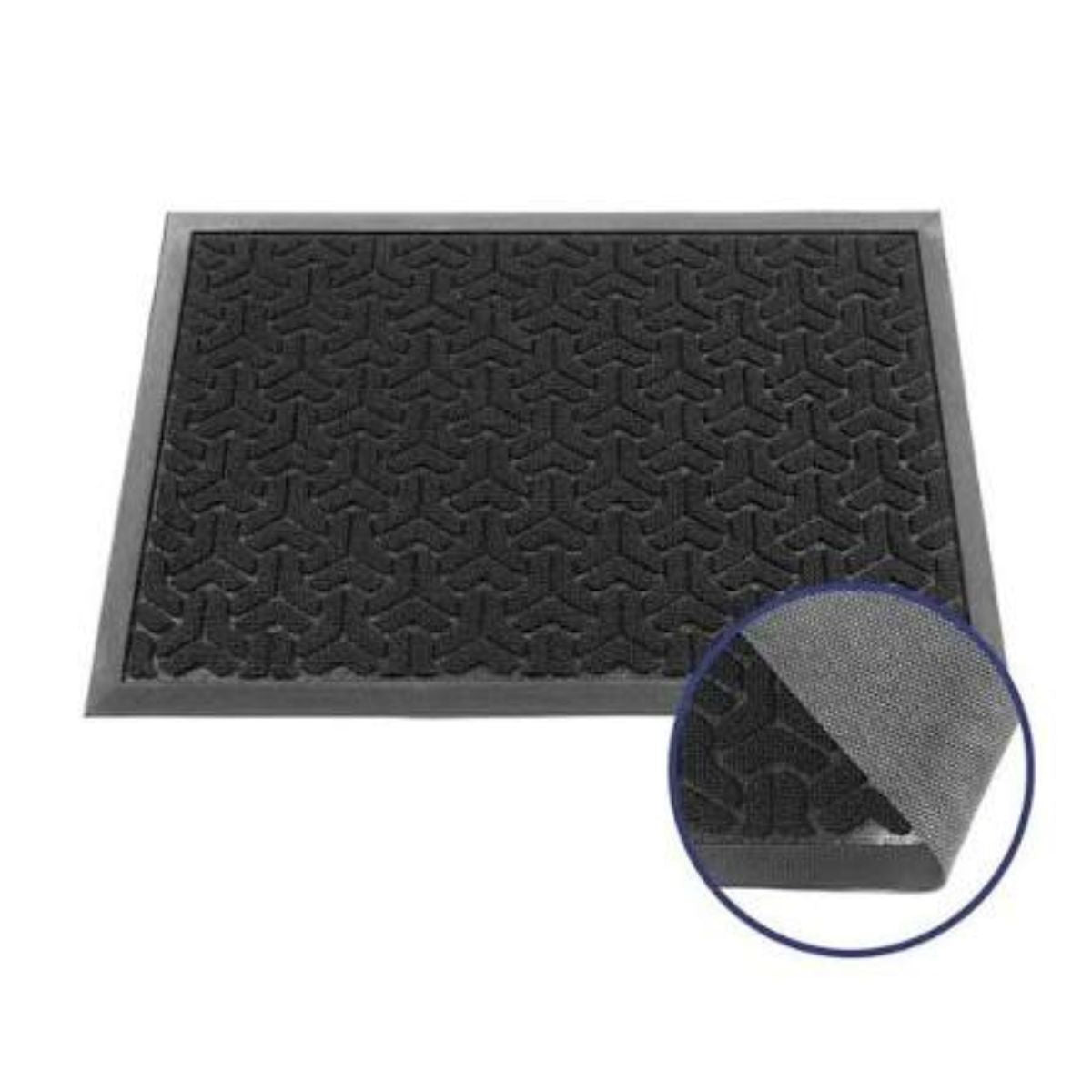 Tapete Waterkap Residencial 40x60cm Preto Kapazi