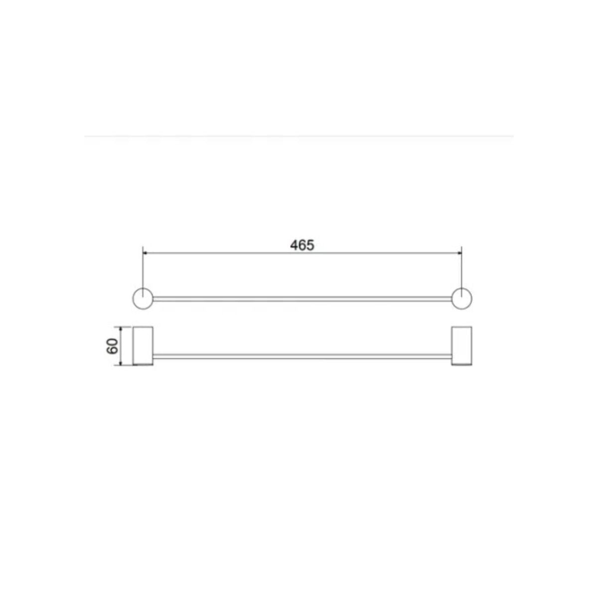 Toalheiro Linear 507 C 36 Meber