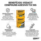 Vedacit Compound Adesivo 1kg
