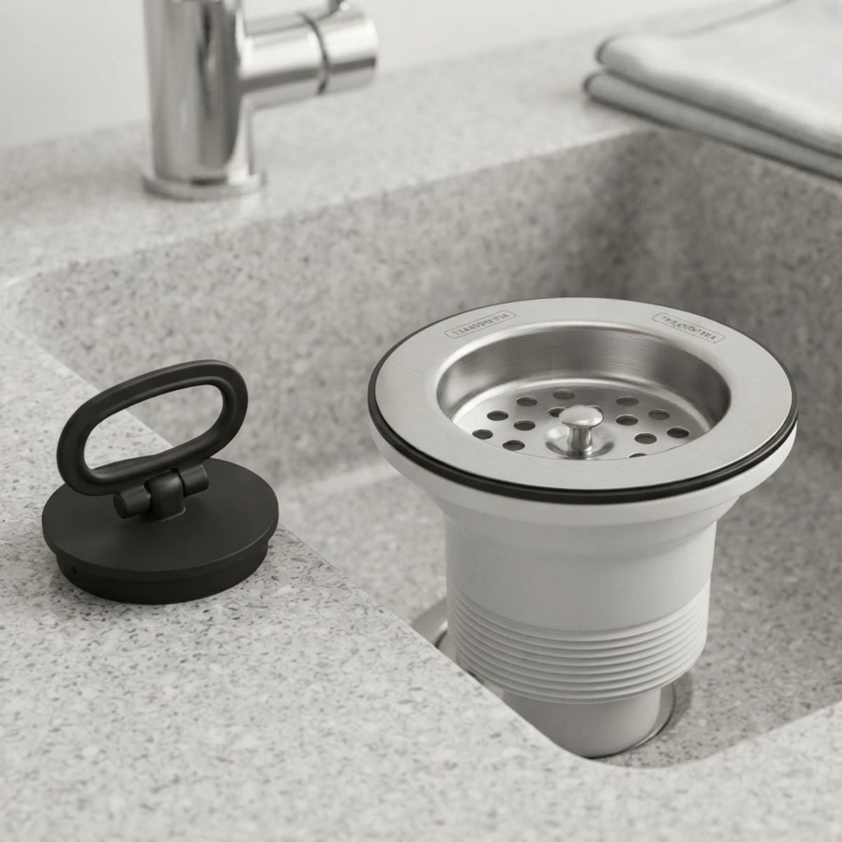 Válvula para Pia Inox 3" sem Escape Tramontina