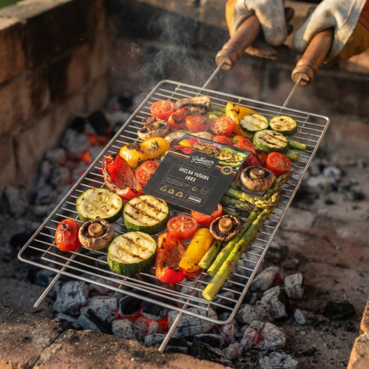 Grelha Inox Para Legumes 30x50cm Grilazer