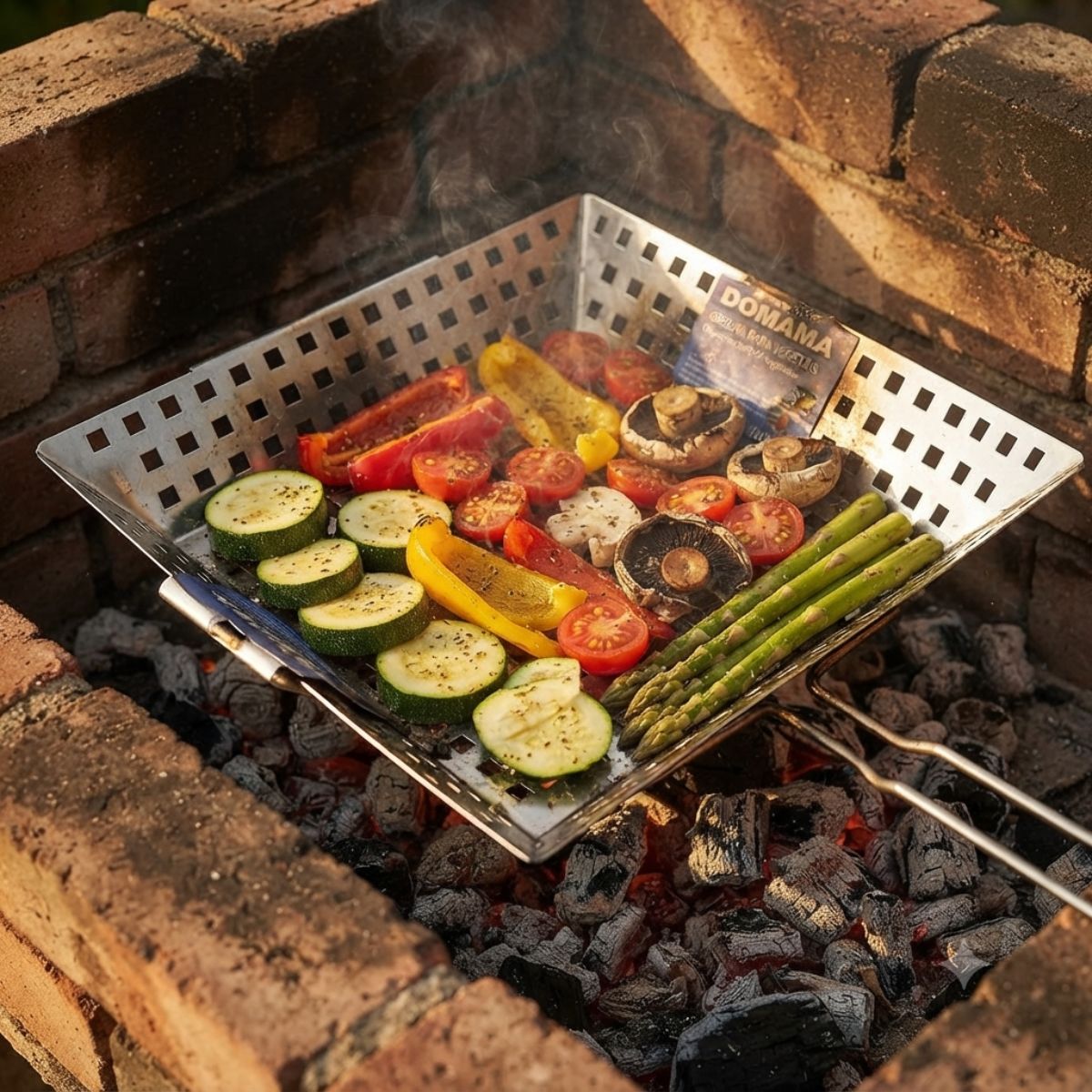 Grelha Para Vegetais Inox Kort Domama