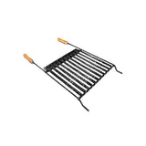 Grelha Churrasco Esmaltada 40x50 cm com Coletor Qualinox