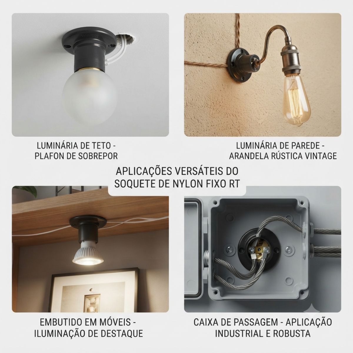 Soque de Nylon Fixo RT