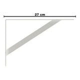 Suporte Mao Francesa 27cm Branco Dtools