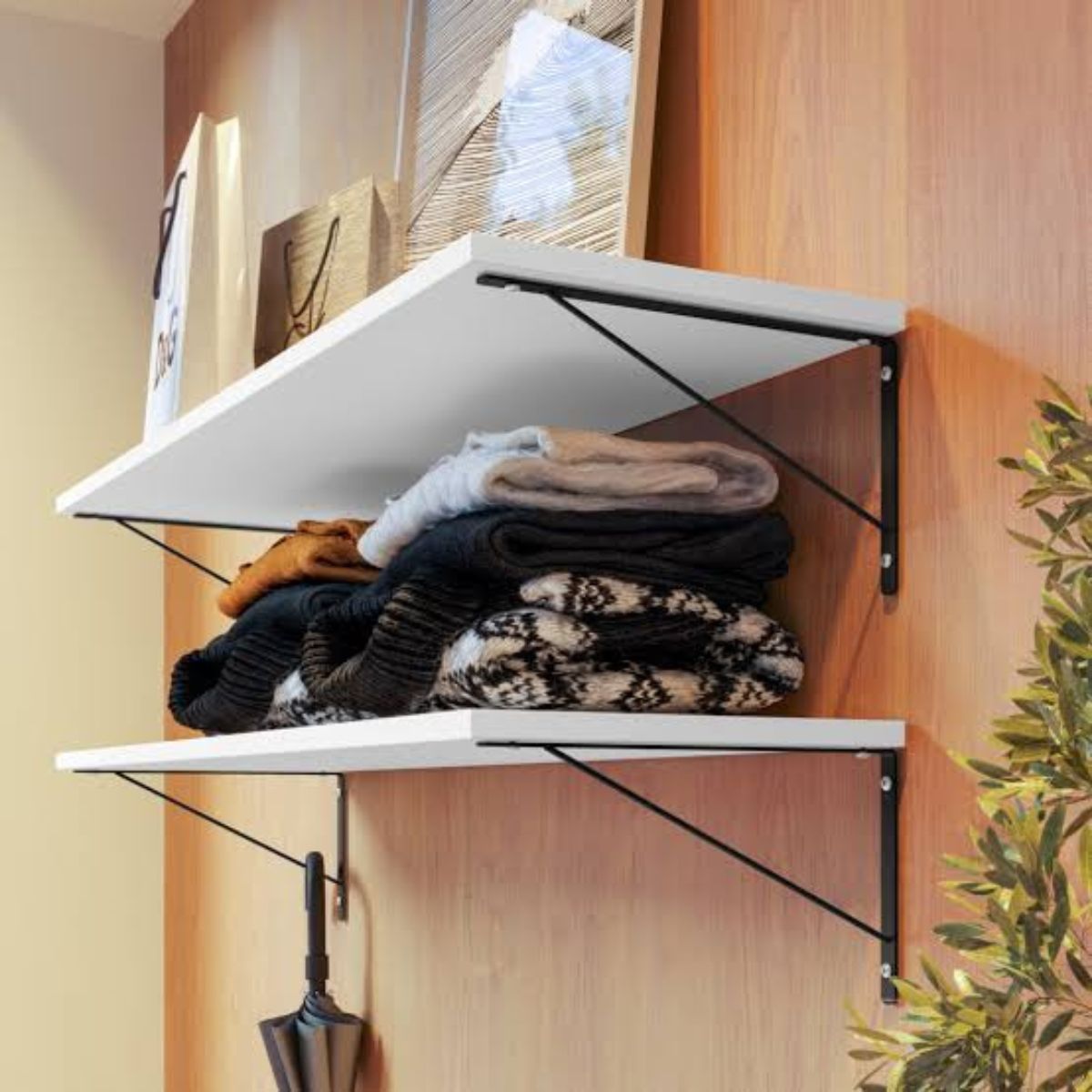 Suporte Mao Francesa 27cm Preto Dtools