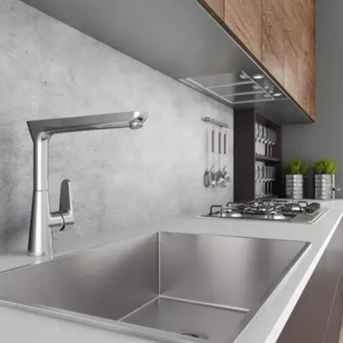 Misturador Mono De Cozinha Balcão 7009 C78 Meber