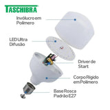 Lâmpada High LED 40W TKL225 6500K Branca Pack 3X Taschibra