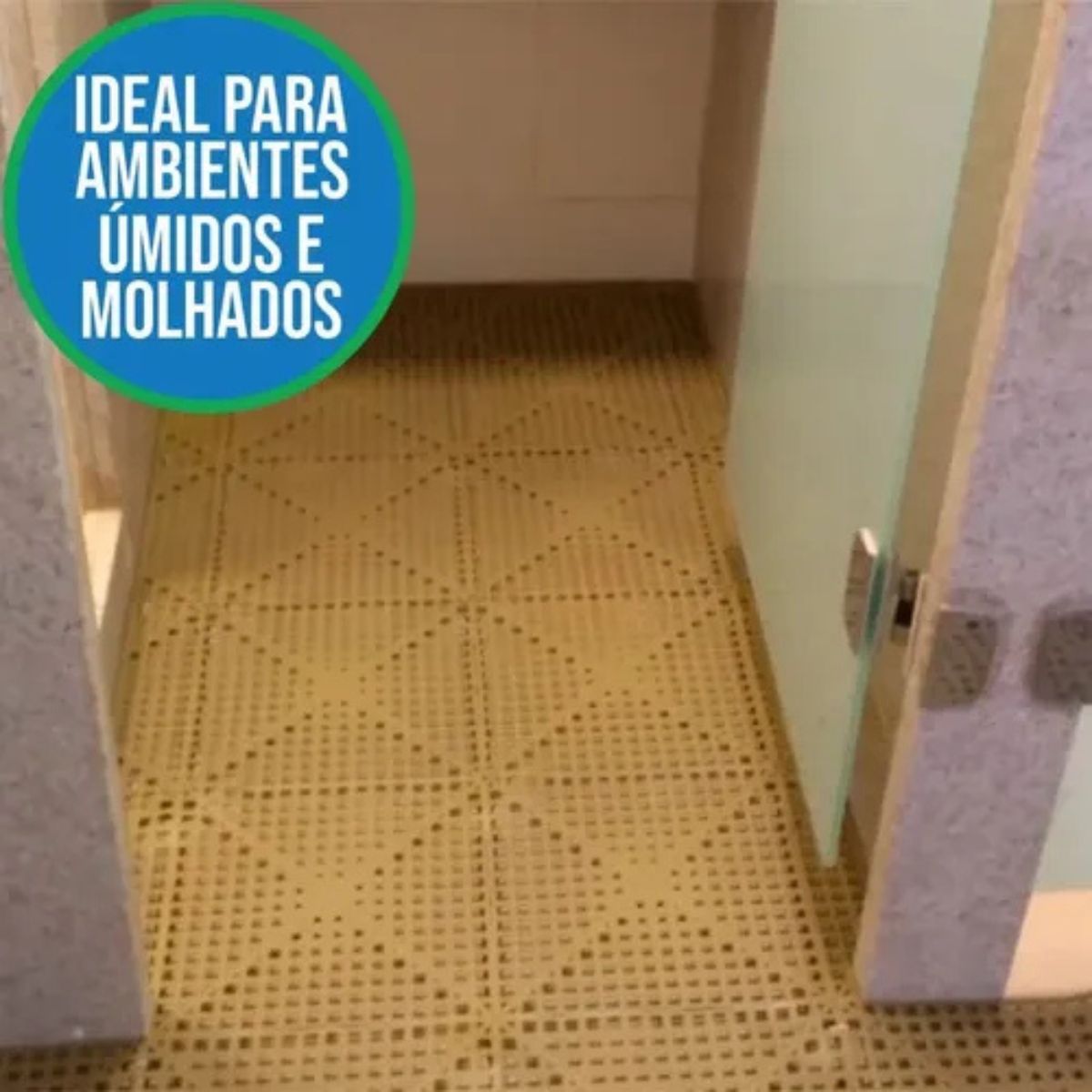 Kit 6 Peças Acquakap 30x30 Bege Kapazi