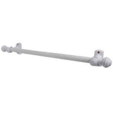 Kit 2 Varões para Cortina Branco 19mm 3 Metros Bella Arte