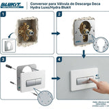 Conversor para Válvula de Descarga Deca Hydra Luxo/Hydra Blukit