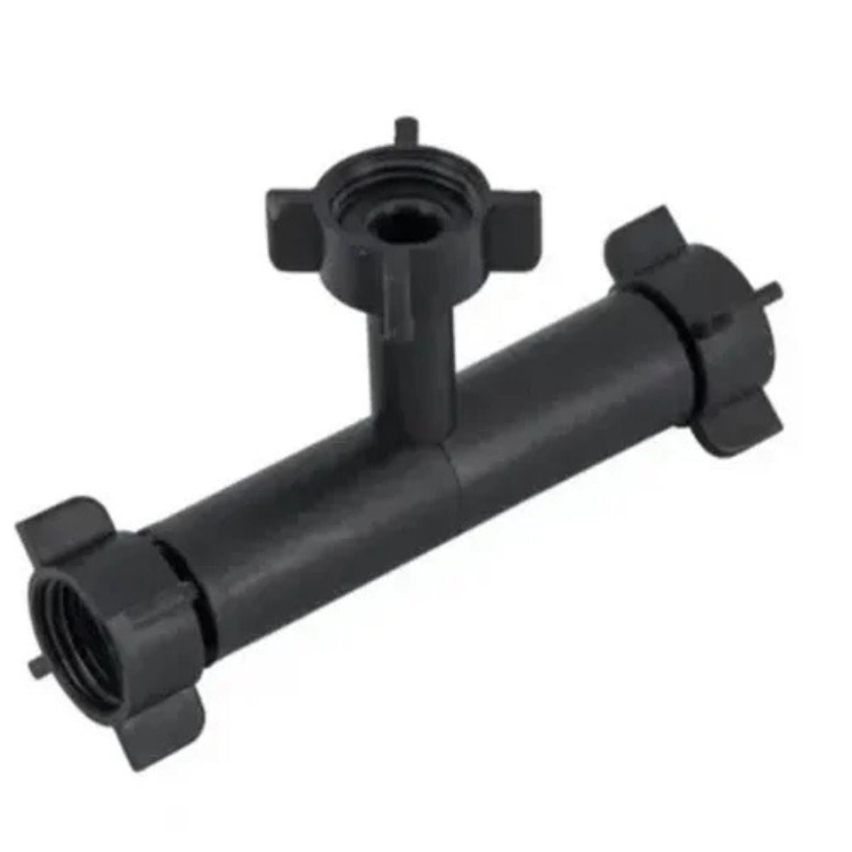 Conjunto de Ligação para Misturador de Lavatório 1/2" PVC Preto Meber