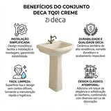Coluna Tanque Tq01 Creme 1 Deca