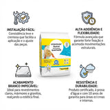 Cimentcola AC3 Branco 20kg Quartzolit
