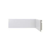 Rodapé Poliestireno Branco BR 240cm Modelo 451 70x13mm Santa Luzia