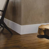 Rodapé Poliestireno Branco 240cm Modelo LEV151 150x13mm Santa Luzia