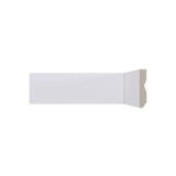 Rodapé Branco Liso 240cm Modelo LEV71 70x13mm Santa Luzia