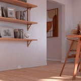 Rodapé Branco Frisado 240cm Modelo LEV72 70x13mm Santa Luzia