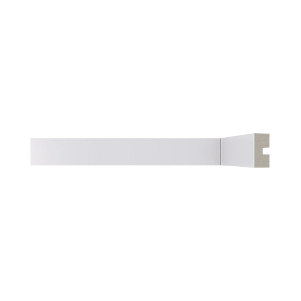 Roda Meio Poliestireno Branco BR 240cm Modelo 466 30x16mm Santa Luzia