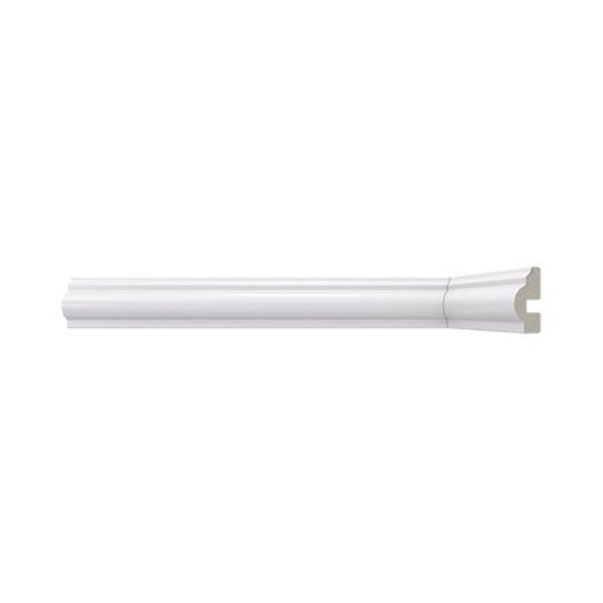 Roda Meio Poliestireno Branco BR 240cm Modelo 448 29x14mm Santa Luzia