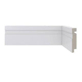 Rodapé Poliestireno Branco BR 240cm Modelo 456 70x16mm Santa Luzia