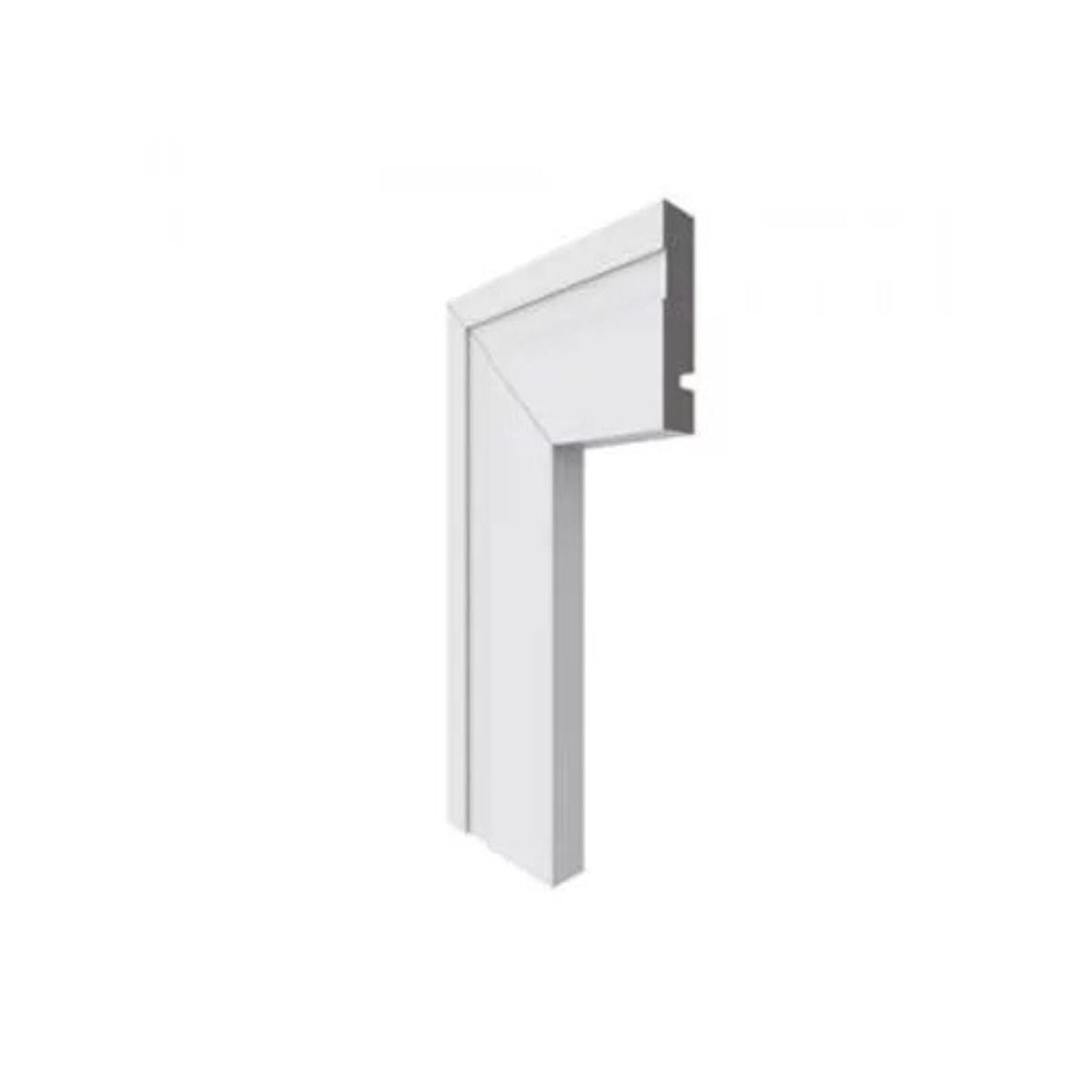 Guarnição Poliestireno Branco BR 240cm Modelo 457 29x14mm Santa Luzia