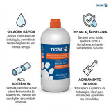 Adesivo Plastico Pvc Incolor 850g Tigre