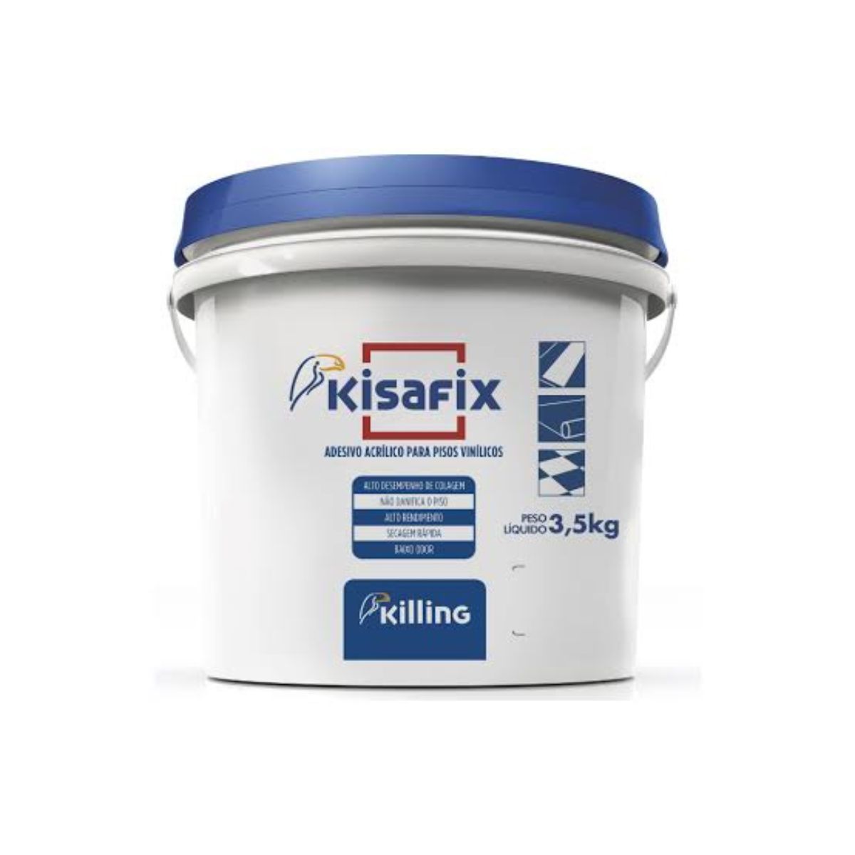 Adesivo Para Pisos Vinilicos 3,5kg Killing