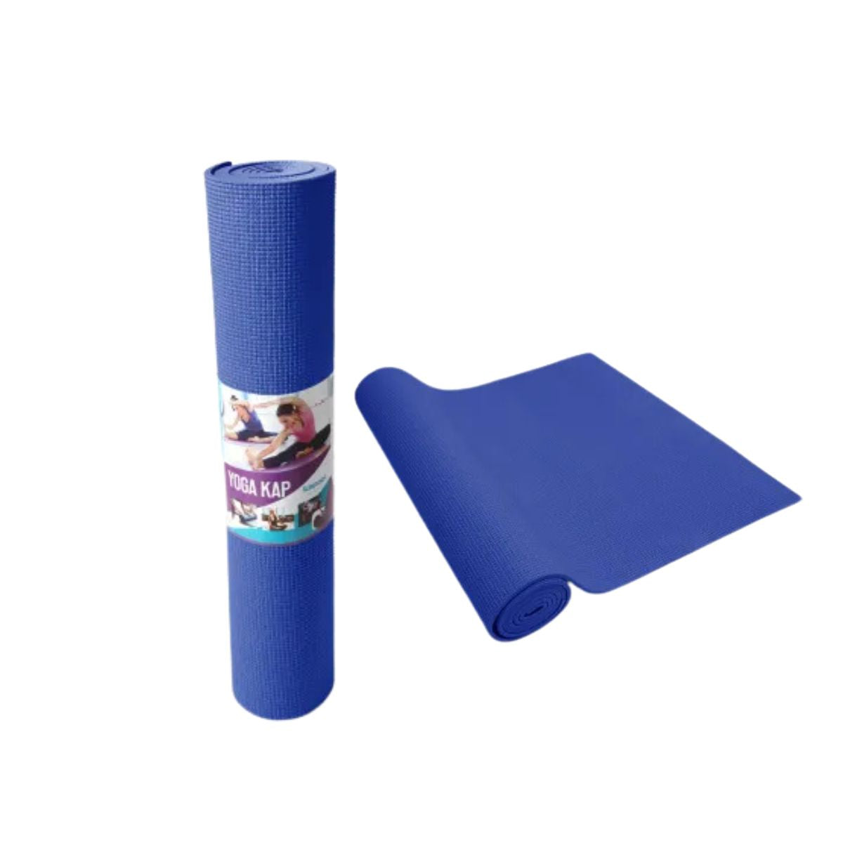 Tapete Yogakap Azul Royal 60cm X166cm Kapazi