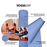 Tapete Yogakap Azul Royal 60cm X166cm Kapazi