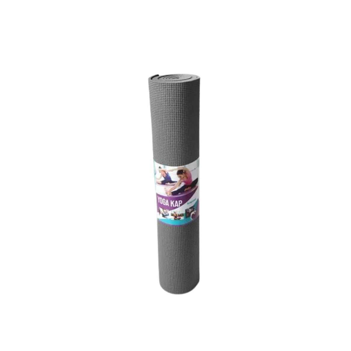 Tapete de Yoga Yogakap Cinza 60cm x 166cm Kapazi