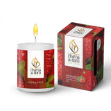 Vela Perfumada Premium 60g Morango Chama de Ouro