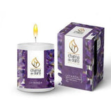 Vela Perfumada Premium 60g Lavanda Chama de Ouro