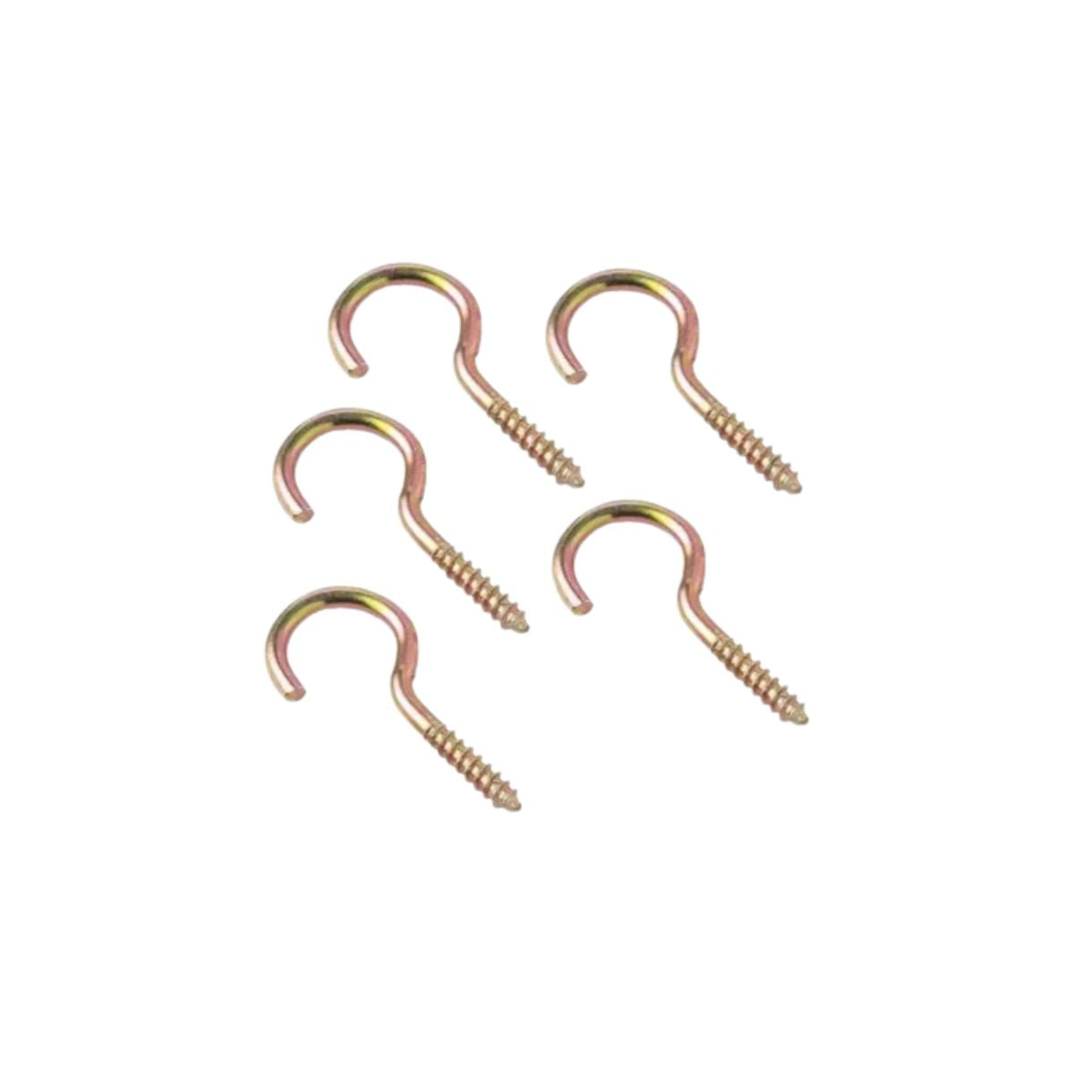 Cartela Gancho com Rosca para Madeira 16x30mm BemFixa