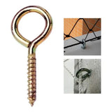 Cartela Gancho com Rosca para Madeira 16x30mm BemFixa