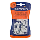 Cartela Fixador para Fio 2,5mm BemFixa