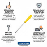 Chave de Fenda Cruzada 8 x 200 mm – 5/16" x 8" Tramontina