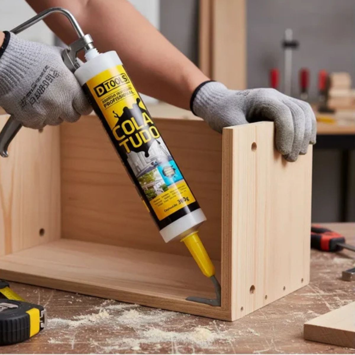 Cola Tudo Branco 380 g DTools