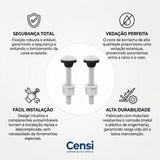 Conjunto de Fixação para Caixa Acoplada Censi