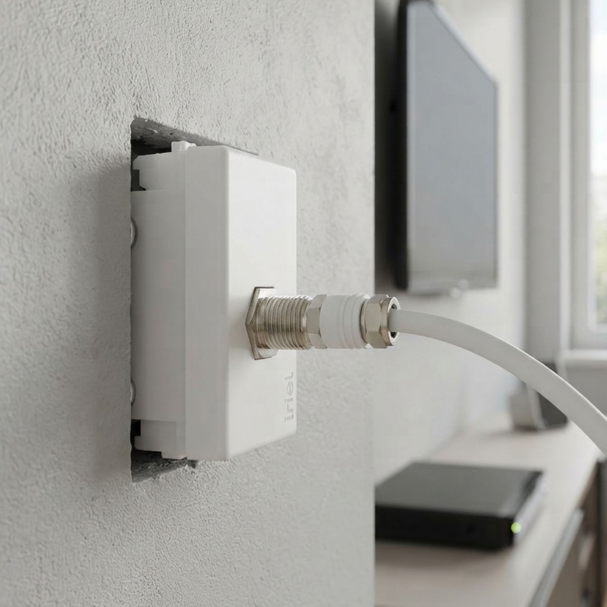 Conjunto Cabo Coaxial - Imperia Iriel