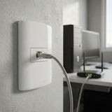 Conjunto Tomada RJ45 Imperia Iriel