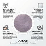 Disco Abrasivo Telado 225 mm – Grão 150 Atlas