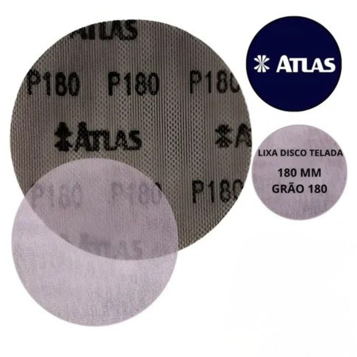 Disco Abrasivo Telado 180 Atlas