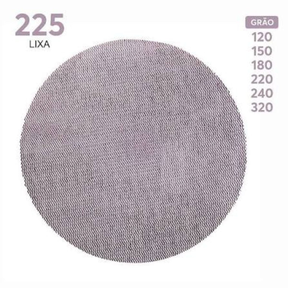 Disco Abrasivo Telado 225mm Grão 320 Atlas