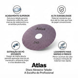 Disco Abrasivo Telado 225 240 Atlas